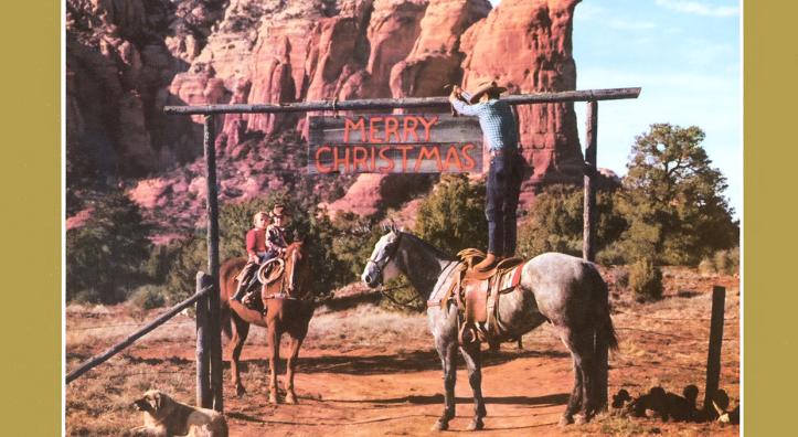 Among the ways Arizona Highways has celebrated the Christmas season over the years is this Ed Ellinger photo from Red Rock Country. It appeared on the magazine’s back cover in December 1960.