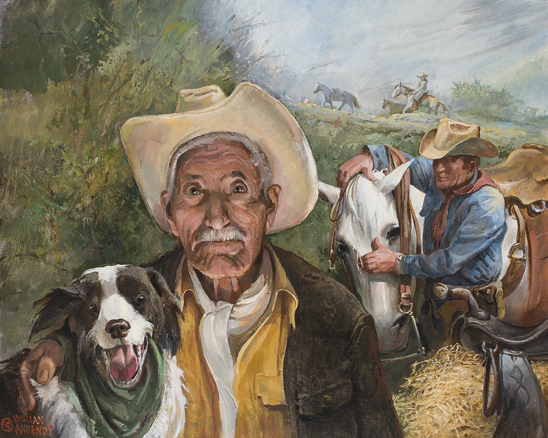 Painting by William Ahrendt