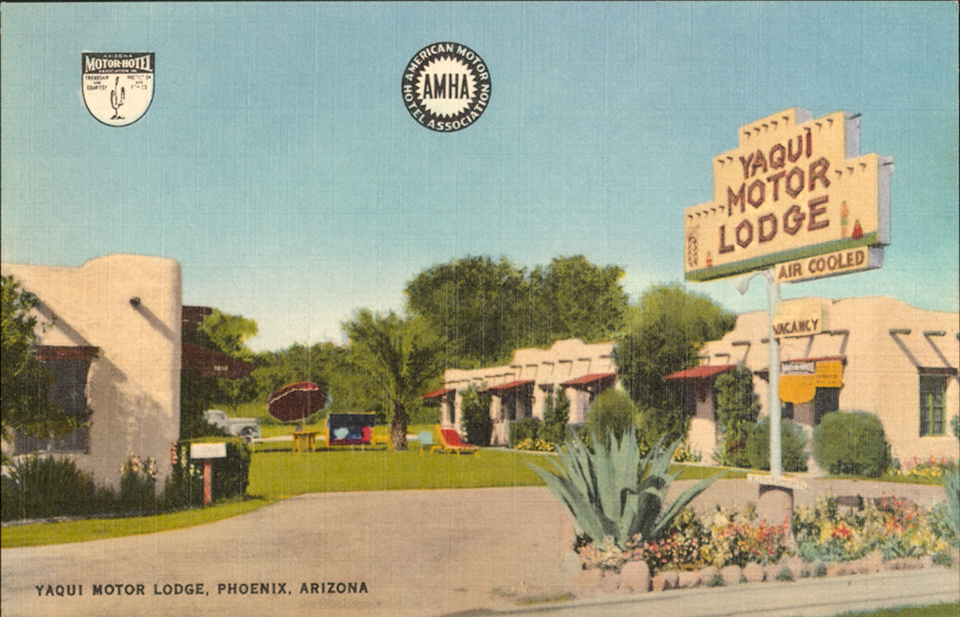 Postcard: Susan Arreola Postcard Collection,  Arizona Room, Phoenix Public Library