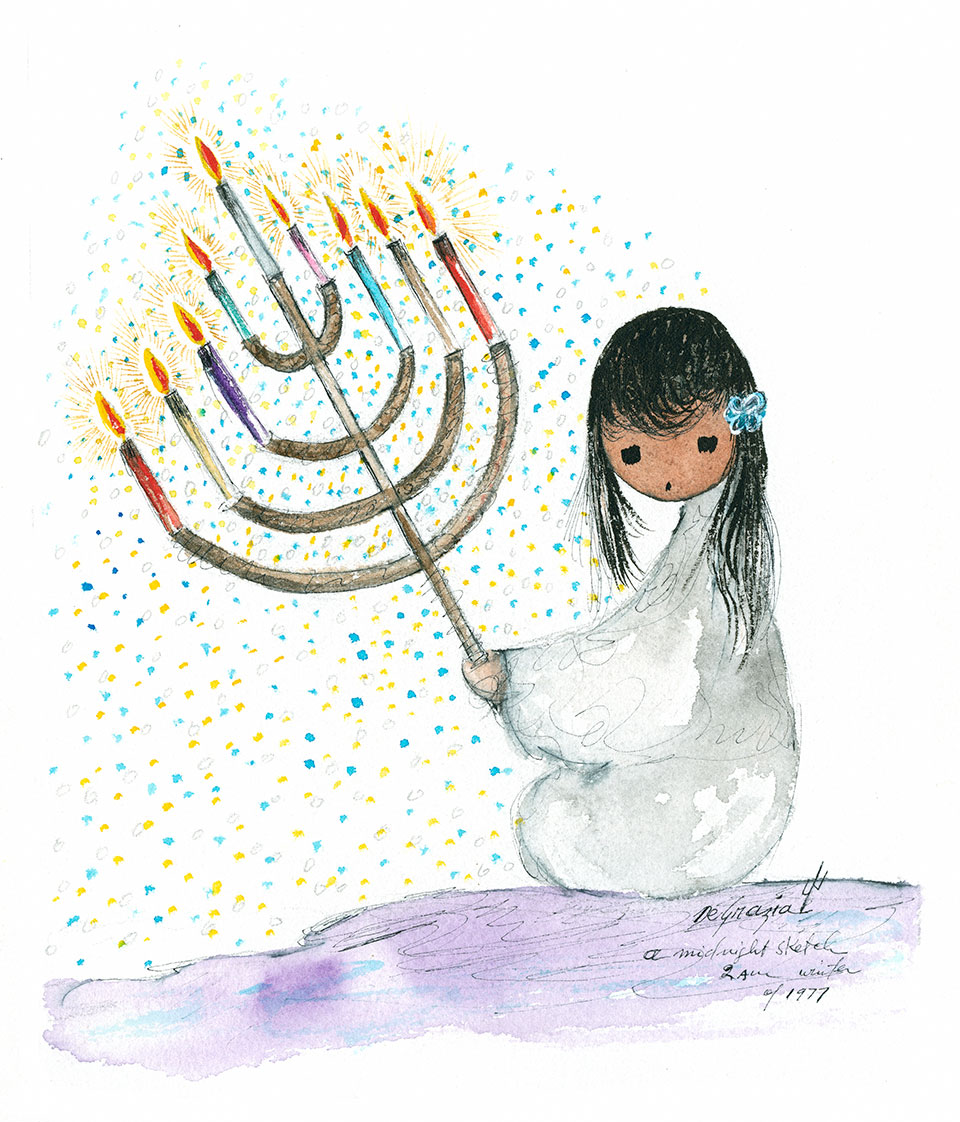 Painting by "Ettore "Ted" DeGrazia