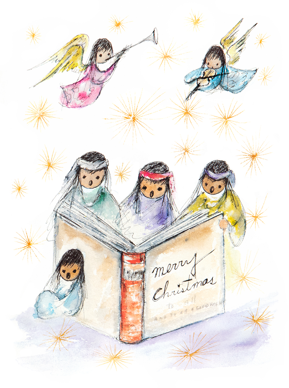 Painting by "Ettore "Ted" DeGrazia