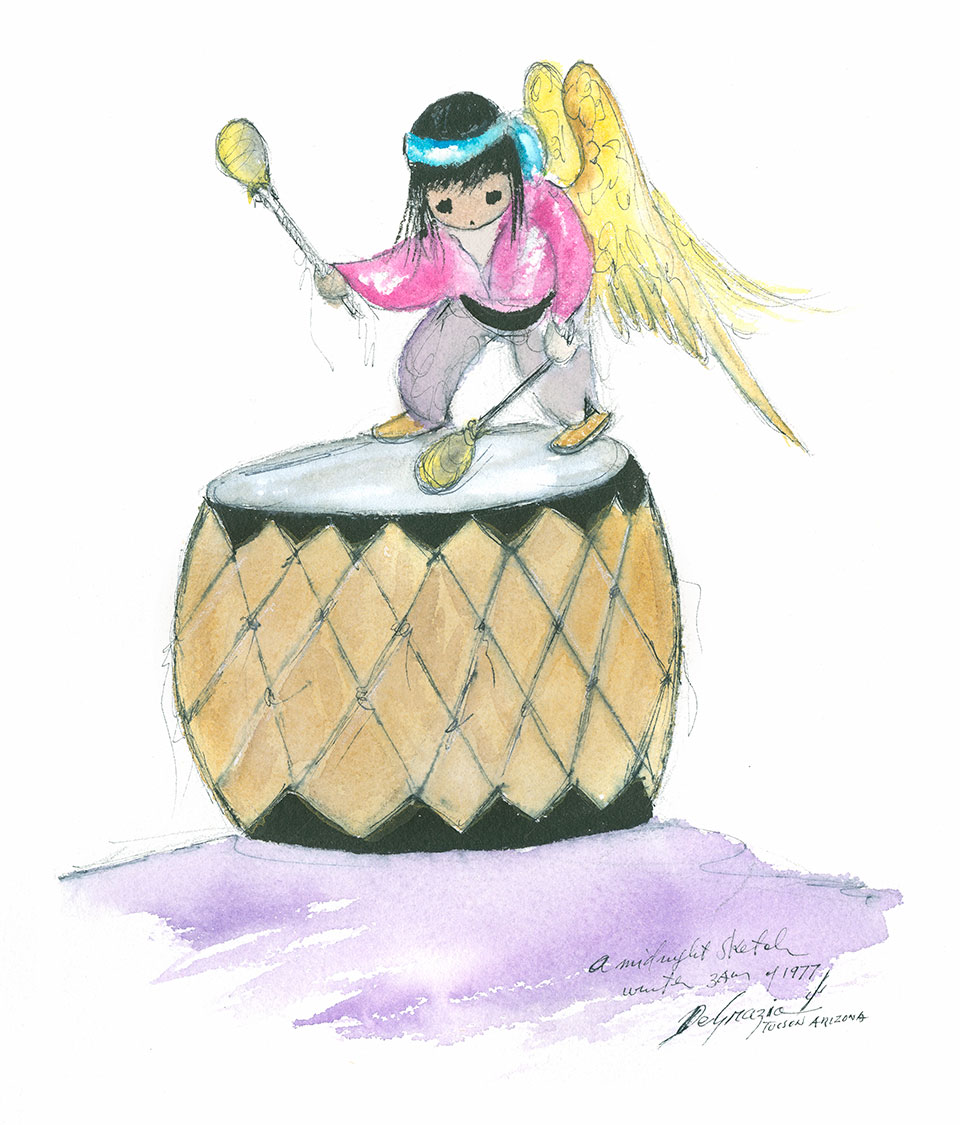Painting by "Ettore "Ted" DeGrazia