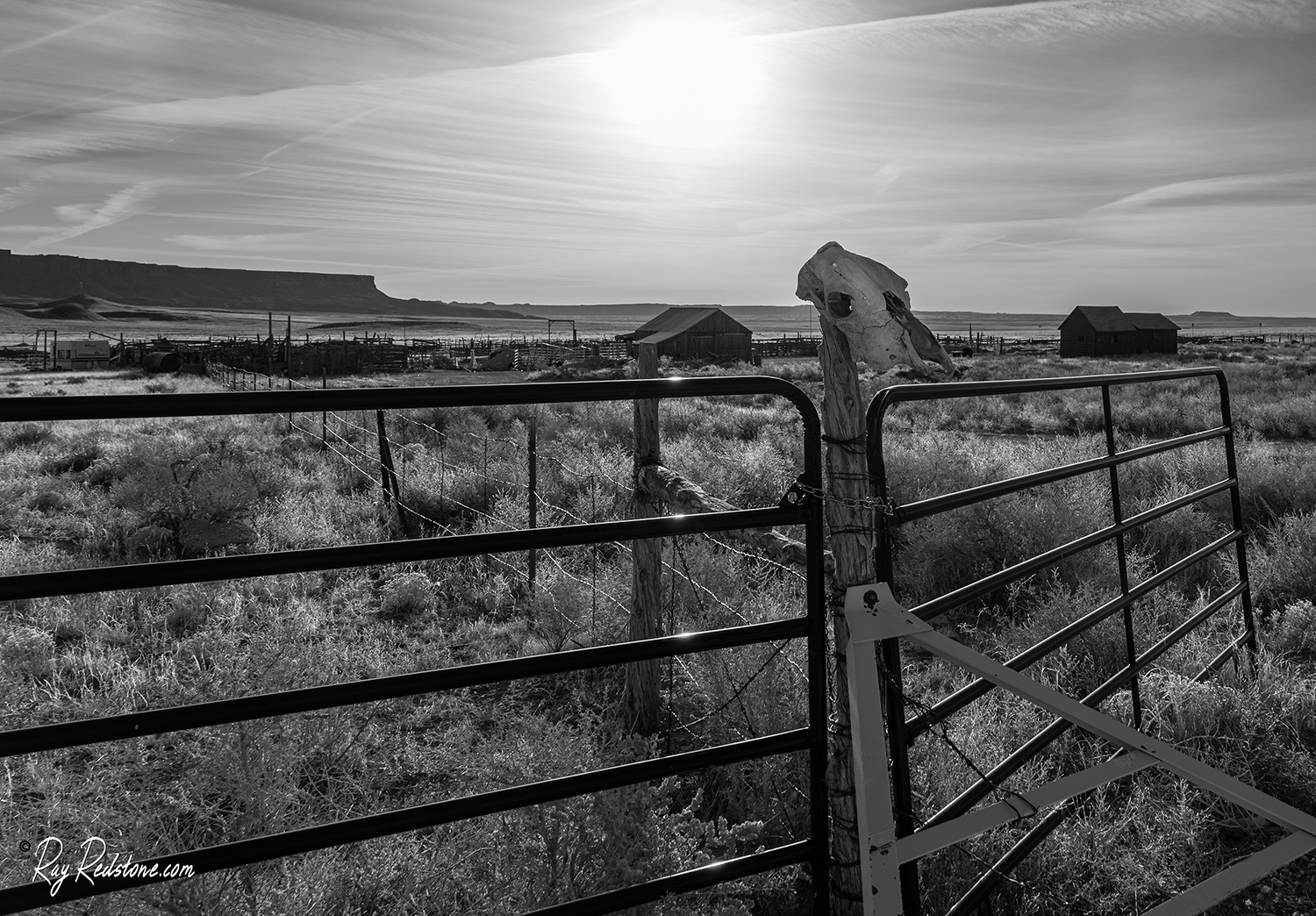 Black and White Wednesday: An old ranch property decays in Northern Arizona’s House Rock Valley. By Ray Redstone