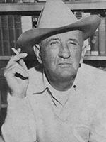 This portrait of Santee, originally published in our October 1956 issue, embodies the cowboy image the Midwest native cultivated. | Arizona Highways Archives