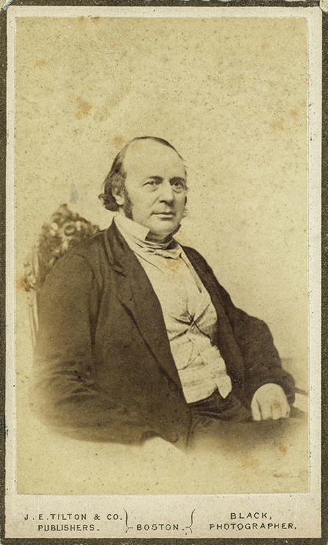 Louis Agassiz, the namesake of Agassiz Peak, is shown in a portrait from the mid-1800s. Agassiz made numerous lasting contributions to science, but his endorsement of a racist theory of human origins has tarnished his legacy. | Library of Congress