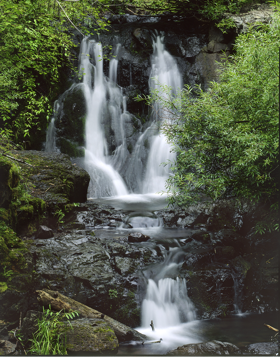 KP Creek cascades over a series of waterfalls. The creek joins the Blue River near the center of the primitive area. | ROBERT G. McDONALD