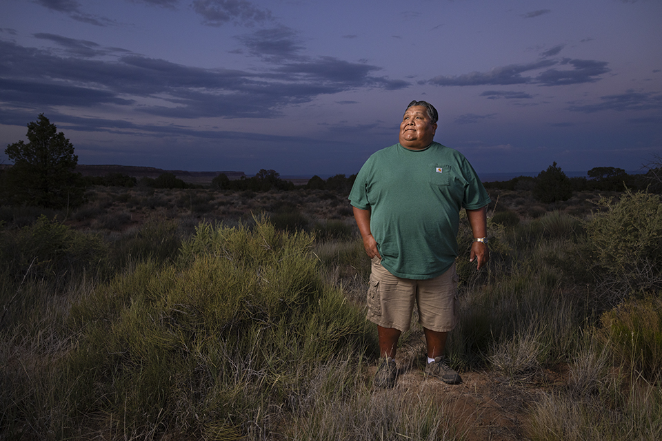 Daniel Bulletts, a member of the Kaibab-Paiute Tribe, serves as its Cultural Resource Director. By John Burcham