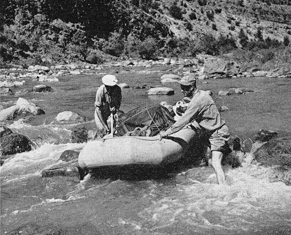 “A river of many moods, the Verde is sometimes fast and frolicsome,” Reed wrote, “and there are times when she’ll insist you get out and walk.” | Allen C. Reed