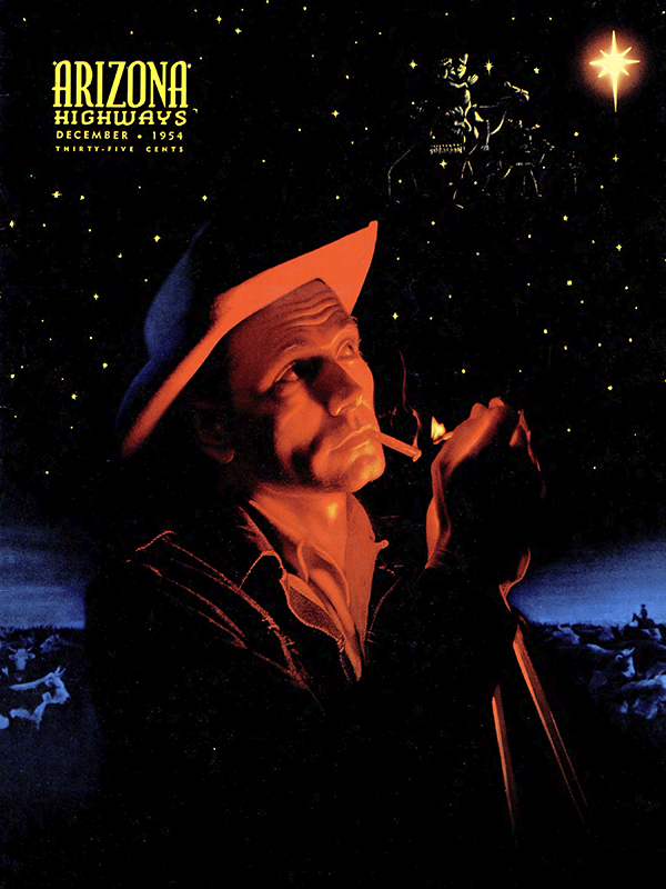 December 1954 cover of Arizona Highways