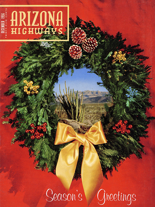 December 1956 cover of Arizona Highways