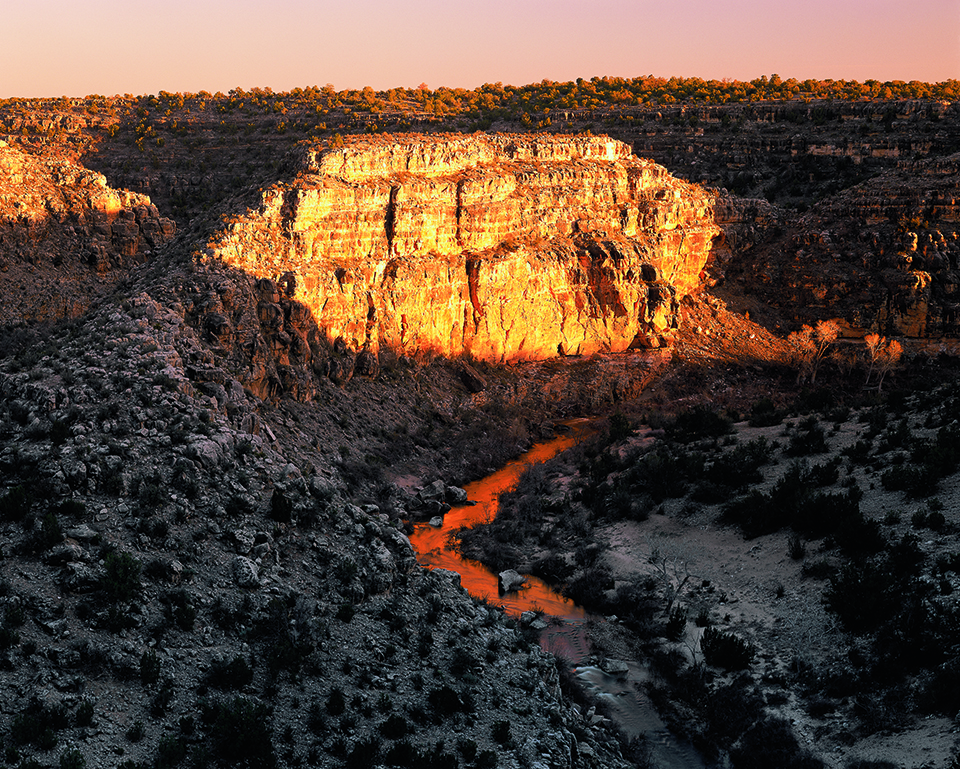 About 50 miles of the 88-mile-long Chevelon Canyon streambed remains dry except during heavy spring rains. | Nick Berezenko