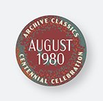 Archive Classics Logo: August 1980