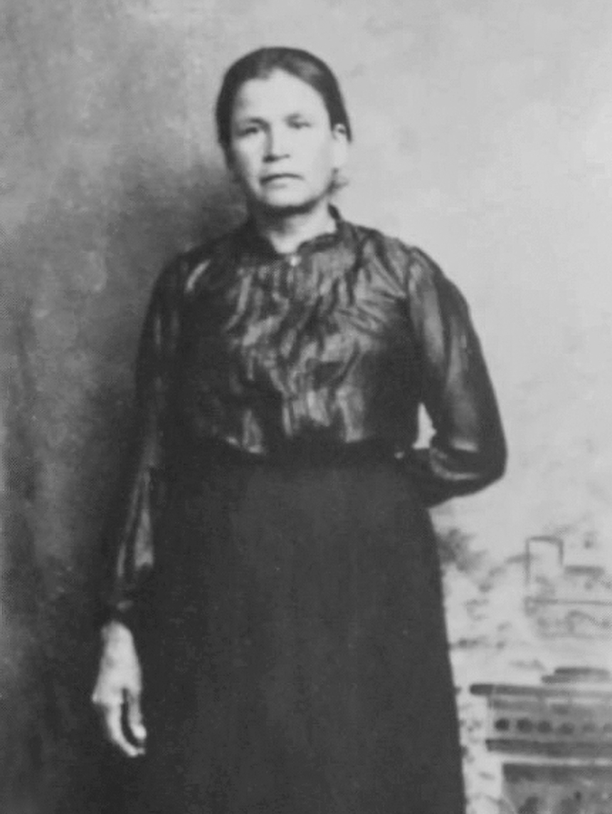 Manuela’s children included daughter Jesus Maria Sotelo Soza, shown here in an undated portrait. | Tempe History Museum