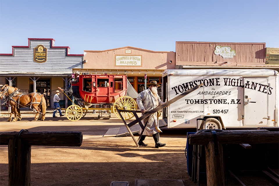 The Tombstone Vigilantes were founded in 1946 and continue to be the longest-running active re-enactment group in the Southwest. | Jill Richards