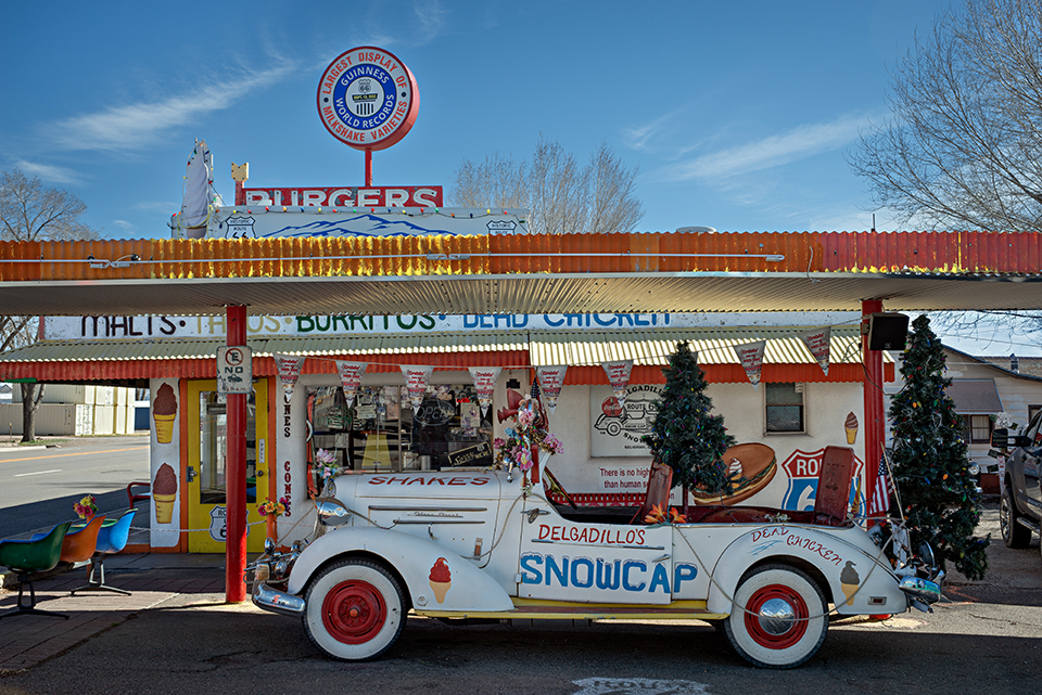 Delgadillo’s Snow Cap Drive-In captures the joyful quirkiness of Historic Route 66. | Karen Shell