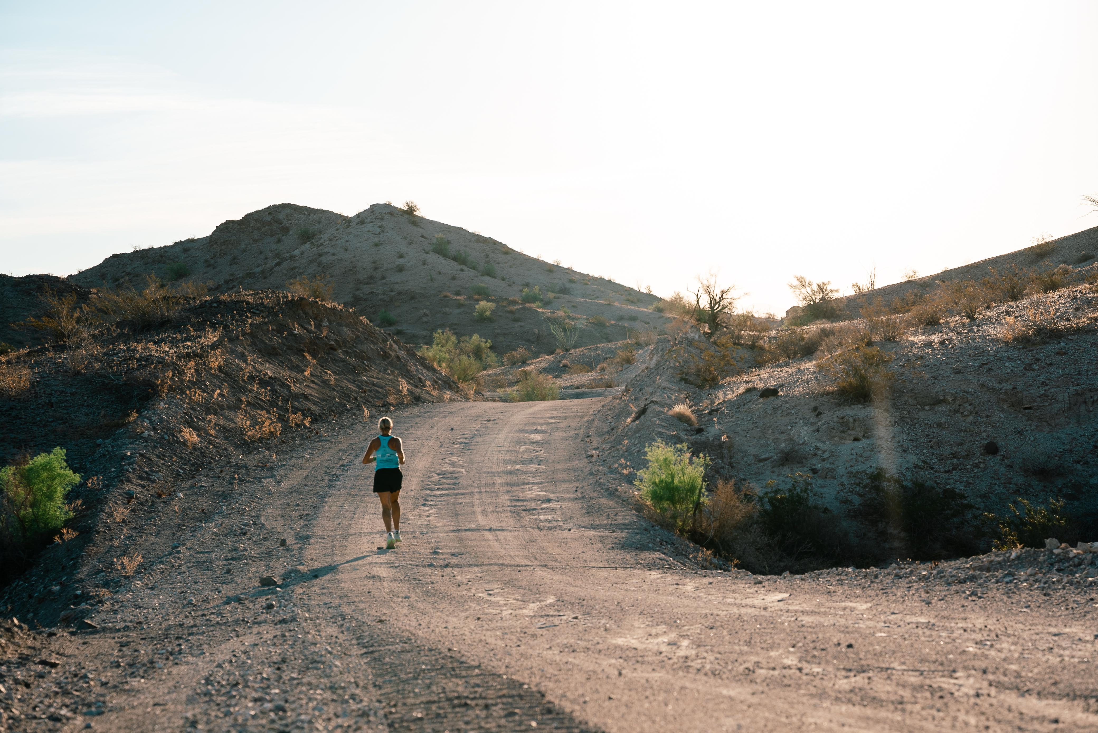 Mina Guli, an endurance athlete who runs a stretch along the length of the Colorado River — more than 2,000 miles — to raise awareness about the threats to the river and how to save it.