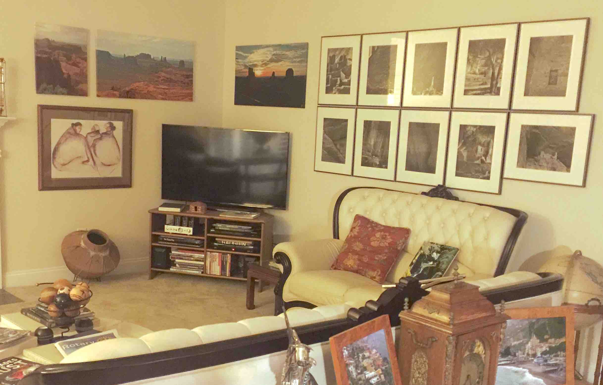 Jerry Jacka's photos hold a special place in Chuck DeMund's North Carolina home. | Courtesy of Chuck DeMund