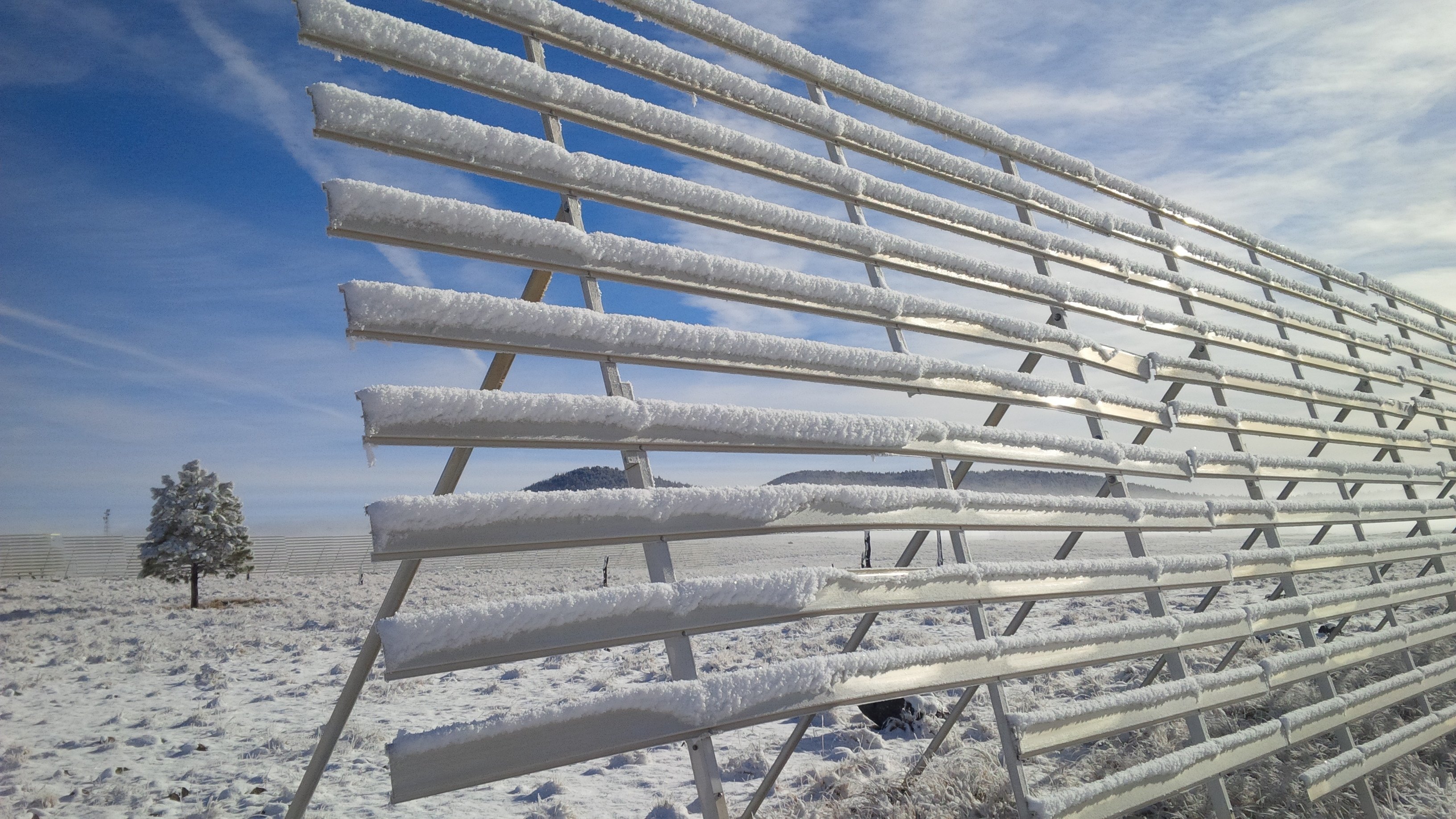 Snow Fences Stolen Along White Mountains Highway Arizona Highways