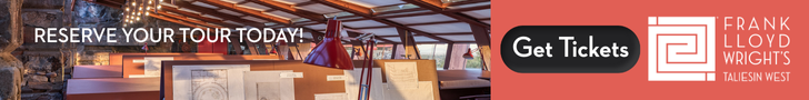 For almost 90 years, Frank Lloyd Wright’s Taliesin West has inspired architects, artists and visitors—like you. Reserve your tour today.