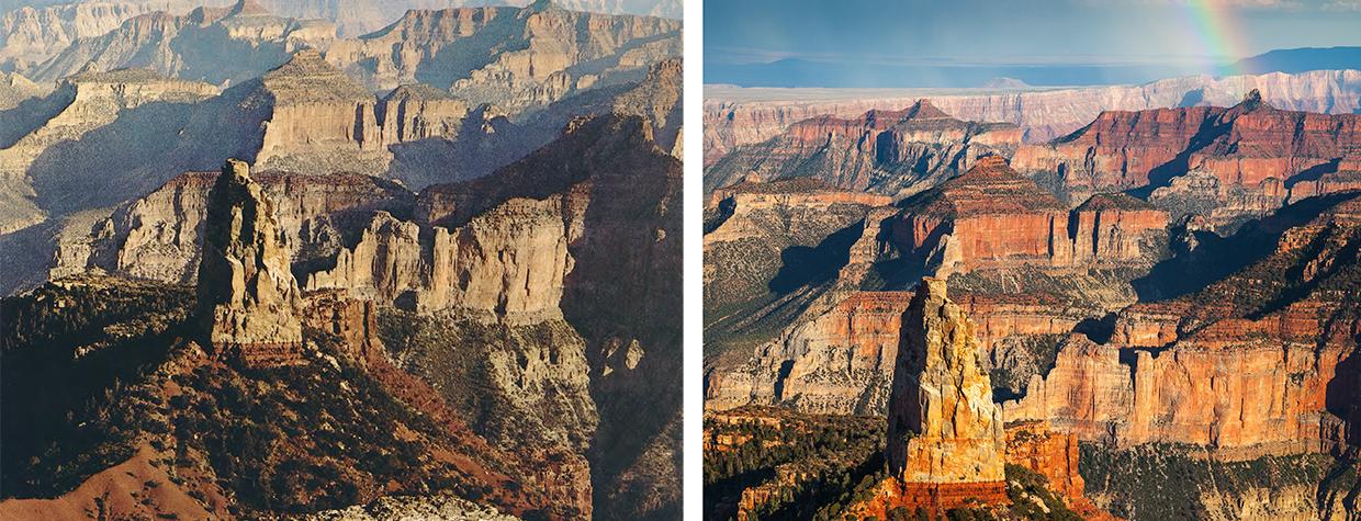 Left photo by Darwin Van Campen; right photo by Adam Schallau