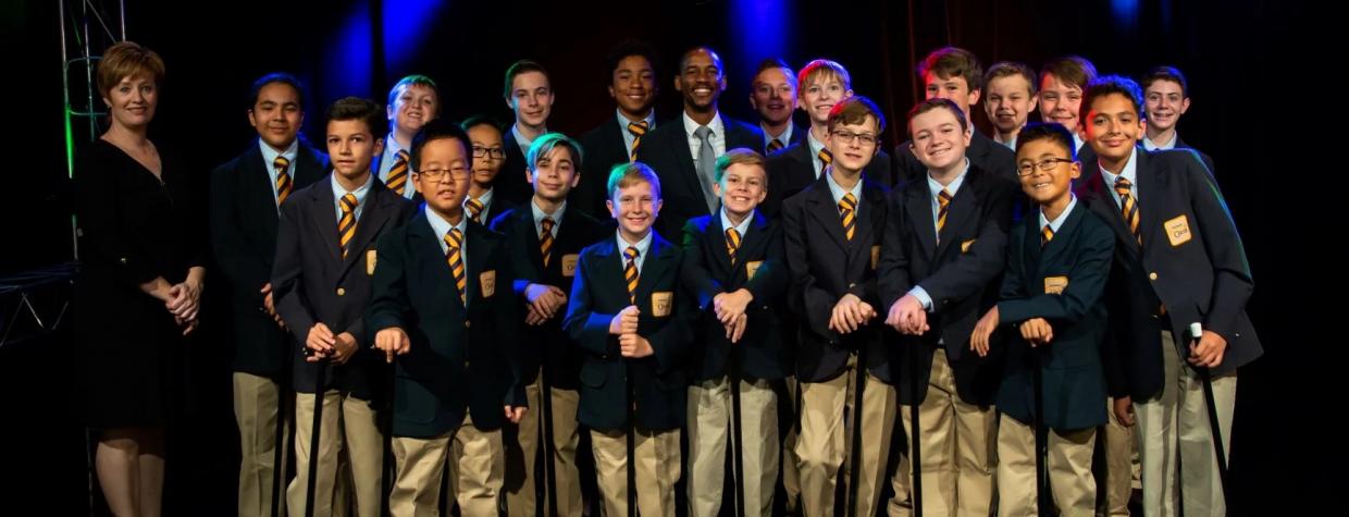 Members of the Phoenix Boys Choir