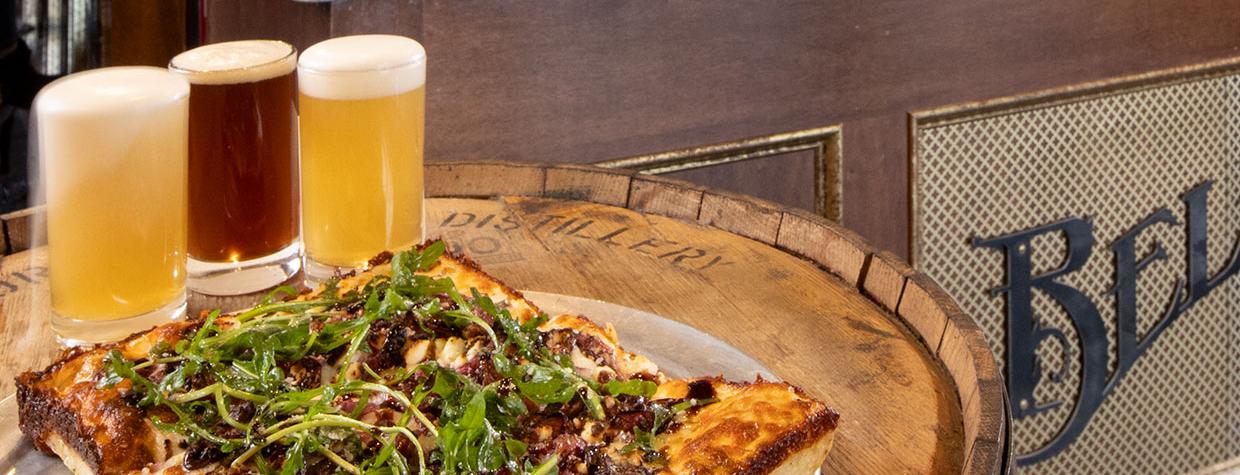 Pizza and Beer at Belfrey Brewery by Paul Markow