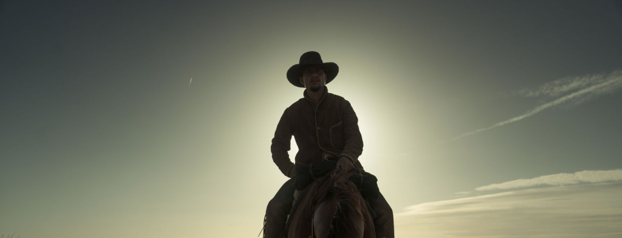 Ben Christensen in the Western film LeGrand, courtesy of Ben Christensen