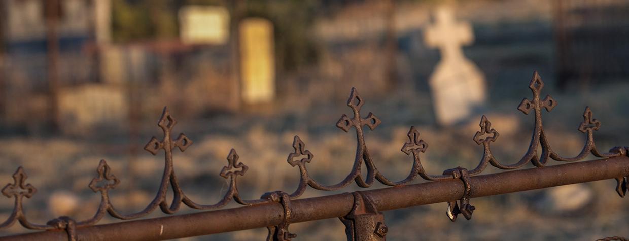 A picturesque hillside cemetery is one of the highlights of Dos Cabezas, a Southeastern Arizona ghost town that’s still home to a few residents. By Eirini Pajak