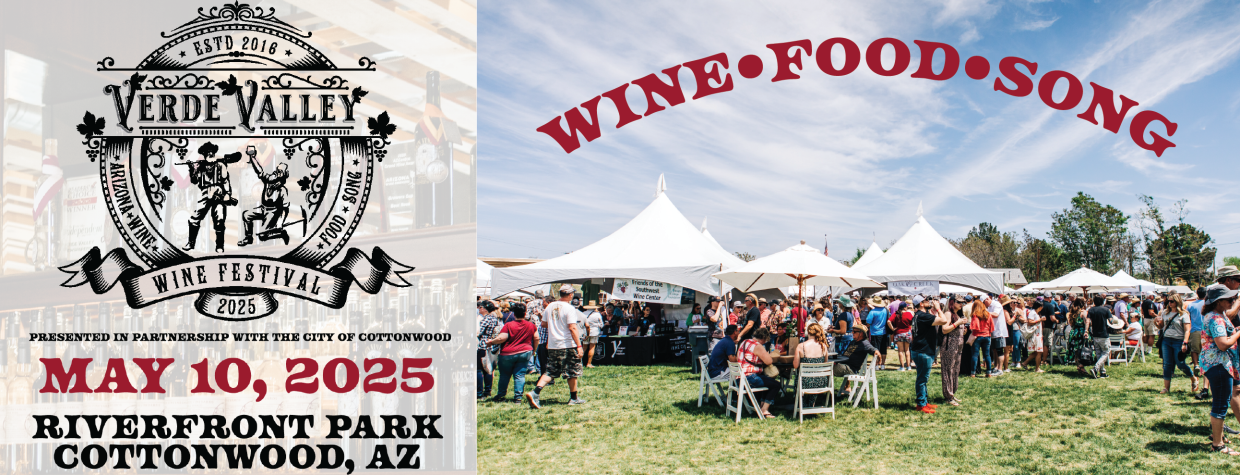 Find out more about the Verde valley Wine Festival by visiting the website.