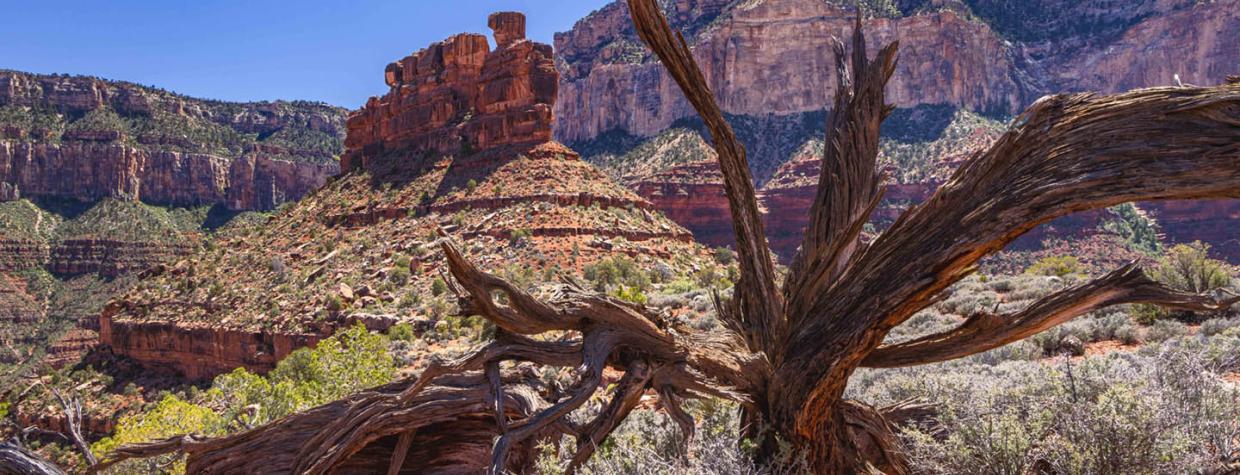 Battleship in the Grand Canyon