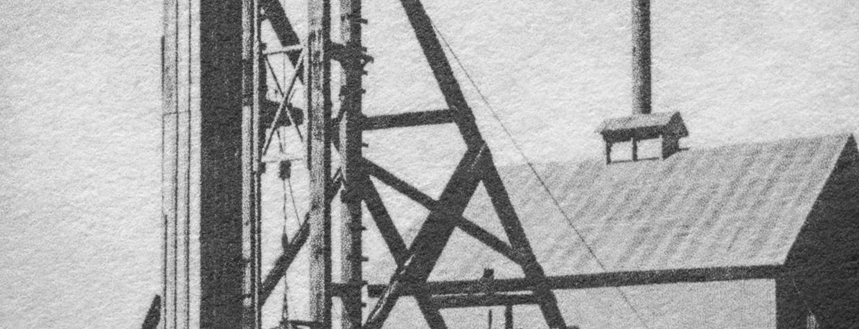 The Portage Lake Mine, near Bisbee, is shown in the early 1900s, around the time of Robert Warner’s rescue of two miners there. | Graeme Collectione