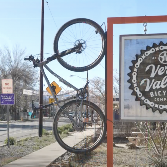 front of verde valley bicycle company