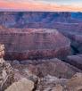 The Colorado River flows through Marble Canyon at sunset in a view from Buck Farm Viewpoint. | Gary Ladd