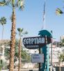 The Egyptian Hotel sign