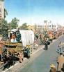 Tucson residents line one of the city’s streets during a Tucson Rodeo parade in the 1950s. | Arizona Highways Archives