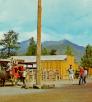 This 1966 postcard shows Buffalo Park as it was originally intended — as a theme park and tourist attraction. | NORTHERN ARIZONA UNIVERSITY CLINE LIBRARY