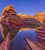 This 12-shot stitched panoramic image of the Wave in North Coyote Buttes, near the Arizona state line with Utah, was captured by Shane McDermott