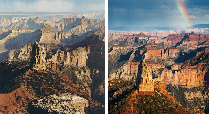 Left photo by Darwin Van Campen; right photo by Adam Schallau