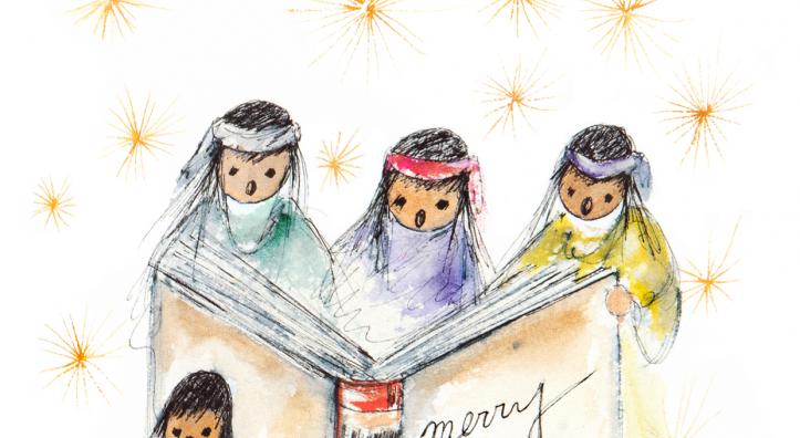 Painting by "Ettore "Ted" DeGrazia
