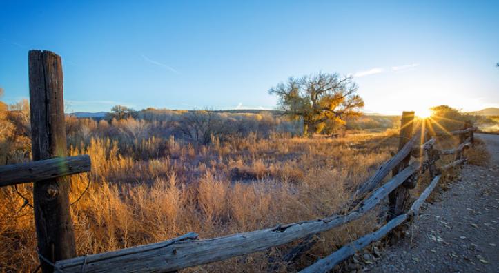 Rockin' River Ranch State Park landscape, courtesy of Arizona State Parks