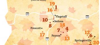 Fall Color Guide Map