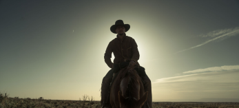 Ben Christensen in the Western film LeGrand, courtesy of Ben Christensen