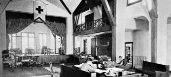The Red Cross house at Fort Whipple, near Prescott, is shown around 1919. Photograph: Sharlot Hall Museum