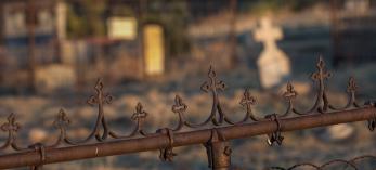 A picturesque hillside cemetery is one of the highlights of Dos Cabezas, a Southeastern Arizona ghost town that’s still home to a few residents. By Eirini Pajak