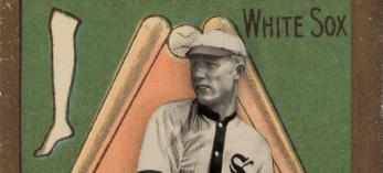 Flame Delhi, shown during his time with the Pacific Coast League’s San Francisco Seals, didn’t last long in Major League Baseball. But his one appearance — with the Chicago White Sox in 1912 — did make him the first Arizona native to reach the big leagues. ARIZONA HISTORICAL SOCIETY/LIBRARY OF CONGRESS;  PHOTO ILLUSTRATION BY KEITH WHITNEY
