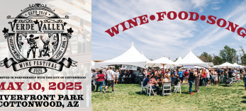 Find out more about the Verde valley Wine Festival by visiting the website.