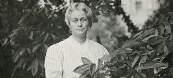 Pioneering ornithologist Florence Merriam Bailey is shown in an undated portrait. Bailey’s method of quietly observing her subjects helped usher in the modern approach to birding and birdwatching. | Smithsonian Institution