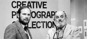 John Schaefer (left) and Ansel Adams were two of the driving forces behind the creation of the Center for Creative Photography, which now houses work by Adams and countless other photographers. Courtesy University of Arizona Special Collections