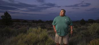 Daniel Bulletts, a member of the Kaibab-Paiute Tribe, serves as its Cultural Resource Director. | John Burcham