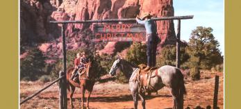 Among the ways Arizona Highways has celebrated the Christmas season over the years is this Ed Ellinger photo from Red Rock Country. It appeared on the magazine’s back cover in December 1960.